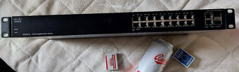 Predám Switch Cisco SG200-18 , 16+2 port - 2