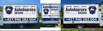 Autodoprava GAZelle - 2