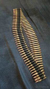 Black metal bullet belt - 2