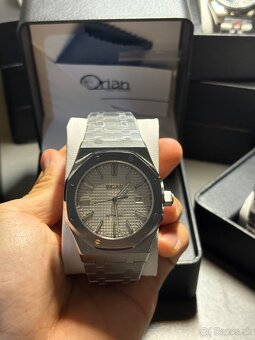 Orian - Seiko Mod Royal oak White - 2