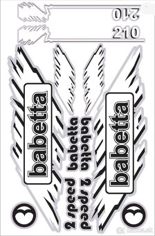 Predám nálepky Babeta - 2