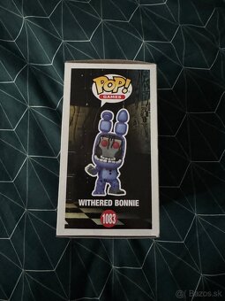 Predám Funko pop figúrku Withered Bonnie - 2