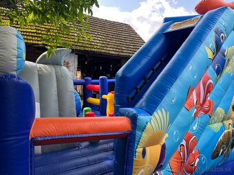 Prenájom profi skakaci hrad - 2