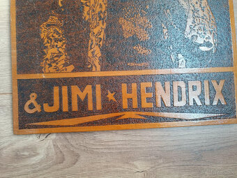 Dreveny obraz Jimi Hendrix - 2