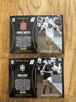 PANINI MAN OF THE MATCH BLACK GOLD FUTBALOVÉ KARTIČKY - 2