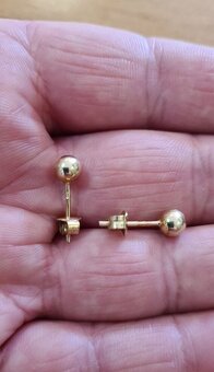 Zlate nausnice 14k.585 - 2
