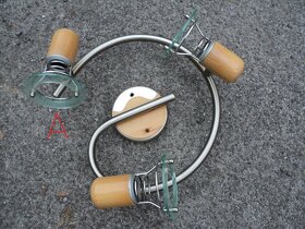 Lampa + lustre + vešiak +ohrievač,... - 2