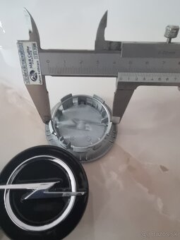 Originál stredové krytky kolies 4ks 60mm Opel - 2