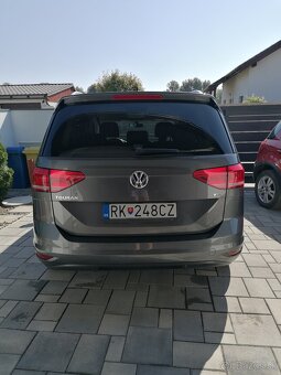 Vw touran 1.6 tdi, 85kw, 2017 - 2