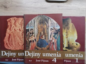11 zväzkov Dejiny umenia, J.Pijoan - 2