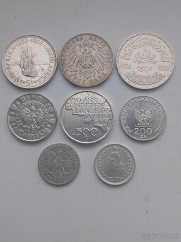 Zahranične strieborne mince - 2