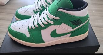 Jordan 1 mid lucky green - 2
