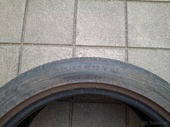letne 215/45 R17 BARUM - 2
