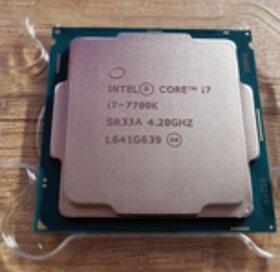 Procesor i7-7700K i7 7700k 4C/8T až 4.5 GHz - LGA 1151 - 2