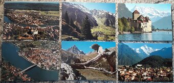 Pohľadnice - Nem., Rak., Šva., Bul., Rum. - 995 kusov - 2