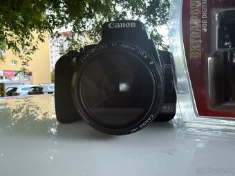 Predám dig. Fotoaparát Canon 400D plus objektiv - 2