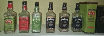 Jack Daniels zbierka fliašľ - 2