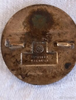 Originál smaltovaný znak Škoda 1000 - 2
