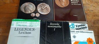 Predám veľkú zbierku kníh o numizmatike, minciach, medailách - 2
