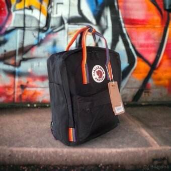 Fjallraven kanken objem 16 L nový čiernej farby - 2