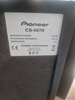 Predàm zostavu reprodoktory a receiver pioneer - 2