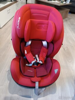 Autosedačka kappa espiro 9-36kg červená plus hnedá autosedač - 2
