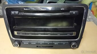 Originál rádio skoda octavia,superb 2ks kus100e - 2