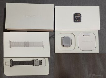 Apple Watch Ultra 2 Natural Titanium Milanese Loop - 2