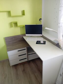 PC stolík, univerzálny rohový - 2