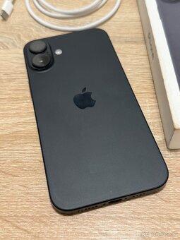 Apple Iphone 16 plus čierny, 128Gb - zdravie bat 100% zaruka - 2