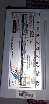 Zdroje pc 450W - 2