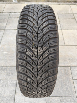 195/65 R15, zimné pneumatiky + plechové disky - 2