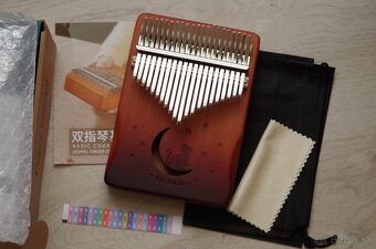 Kalimba 21 tónová s rezonančným otvorom - 2