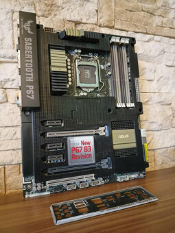 Herná doska ASUS SABERTOOTH P67 + THERMALARMOR | socket 1155 - 2