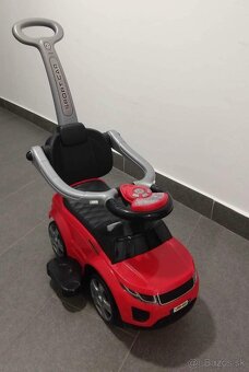 Odrážadlo auto 4v1 s vodiacou tycou - 2