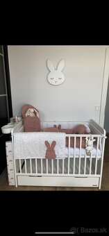 Detska postielka s matracom a uloznym boxom - 2