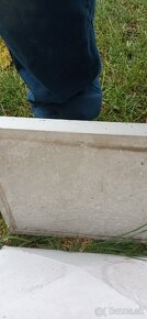 Darujem ... Betónové striešky na murik - 2