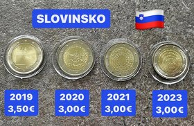 Euromince - pamätné dvojeurové mince SlovinskoKO - 2