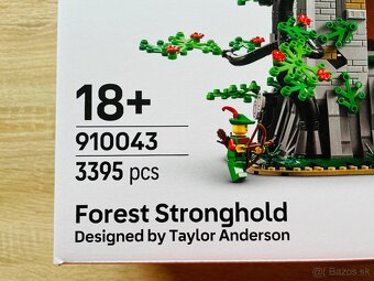 Lego Bricklink 910043 Lesná pevnosť - 2