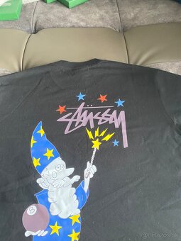 Čierne Stüssy tričko - 2