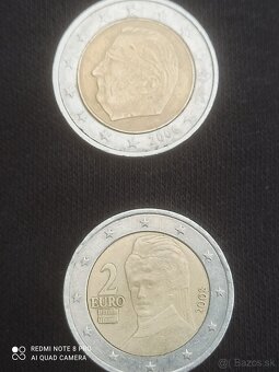 Chyboraž 2€ minca - 2