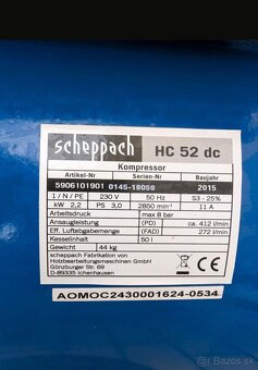 Scheppach kompresor hc 52 dc - 2