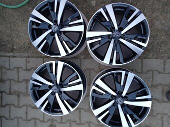 Peugeot 18"5x108 ET 48 originálne hliníkové disky - 2