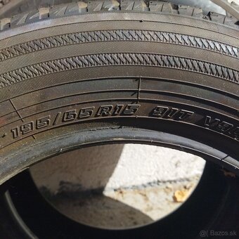 2x zimné YOKOHAMA 195/65 R15 91T - 2