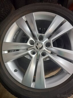 Predam alu orig skoda 5x112r18 pneu let 215/50r18 karoq,atec - 2