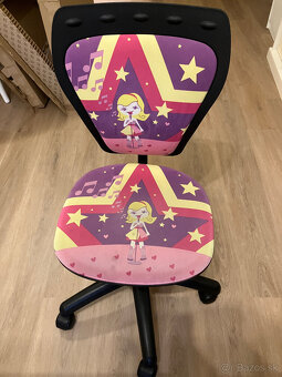 Školský stôl - IKEA Pahl + dievčenská stolička - 2