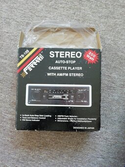 Retro autorádio - 2