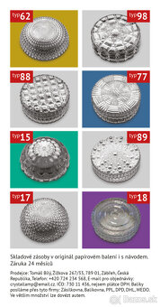 Retro křišťálová svítidla přísazná, na strop i na stěnu, - 2