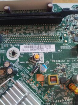 Predám základnú dosku počítača so socketom 1155 - 2