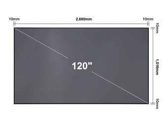 plátno EPSON Laser TV 120" Screen - ELPSC36 - 2